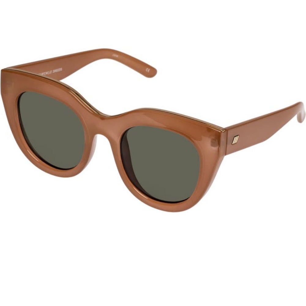 Le Specs Air Heart tan sunglasses